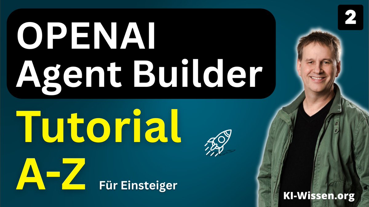 🚀 NEU auf YouTube: #OpenAI Agent Builder erklärt!
Du willst wissen, wie du mit dem Agent Builder eigene KI-Agenten baust – inkl. Kosten, Praxis-Tipps &amp; Vergleich zu #n8n, Zapier &amp; Make.com? Dann rein ins Video! youtu.be/kWaJamEWH14