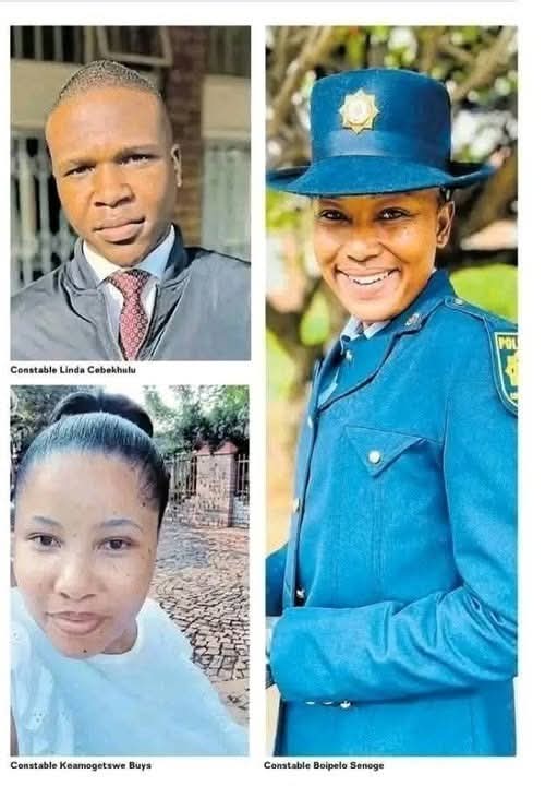 Blessin43264815's tweet photo. BREAKING: ONE BRAVE POLICE OFFICER FINALLY COMES BREAKS HER SILENCE REVEALING THE TRUTH &amp; SECRETS OF HOW 3 SAPS CRIME INTELLIGANCE MEMBERS DIED. She has dropped a bombshell revealing how the tracker was turned off &amp; more but now her life is in danger. The way Sibiya was so fast https://t.co/tTVh38VSca