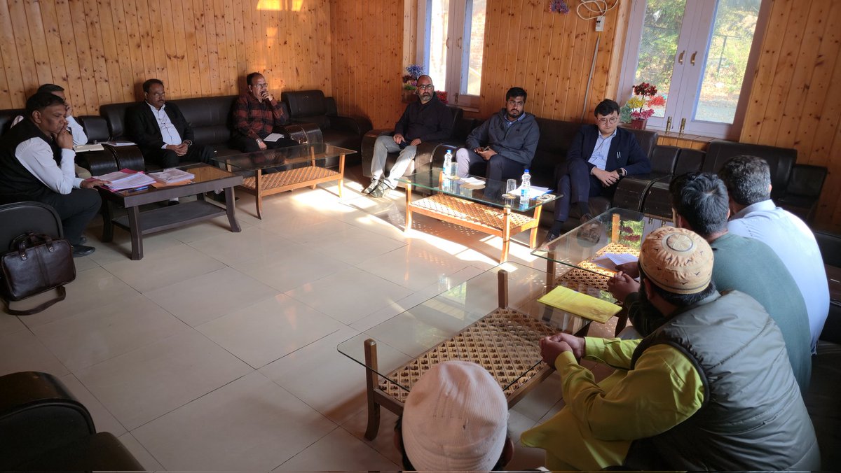 DC Baramulla <a href="/mingasherpa/">Minga Sherpa</a> met a delegation from NHPC-II project-affected areas at Uri. Assured swift redressal of grievances &amp; directed representatives of NHPC-II to ensure transparent, fair employment practices. 
<a href="/OfficeOfLGJandK/">Office of LG J&K</a> 
<a href="/CM_JnK/">Office of Chief Minister, J&K</a> 
<a href="/diprjk/">Information & PR, J&K</a> 
<a href="/sppathak_ias/">Shubhankar Pratyush Pathak</a>
<a href="/ddnewsSrinagar/">DD NEWS SRINAGAR</a>