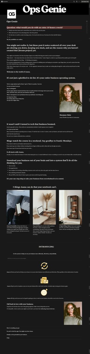 Notion setup for <a href="/_OpsGenie/">OpsGenie • Asana, Clickup & Notion Ops</a>
