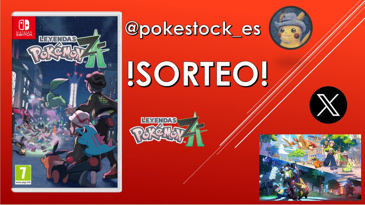 🚨 ¡SORTEAZO POKÉMON! 🚨

Aunque está disponible para tenerlo en casa mañana por amazon:

👉 Switch 1: amzn.to/3JbNxZK
👉 Switch 2: amzn.to/4nOXfA9

@pokestock_es te regala Pokémon Leyendas ZA para Nintendo Switch 1 🎮🔥
(Sale mañana 👀)

💥 Participa:
1️⃣ Sigue a