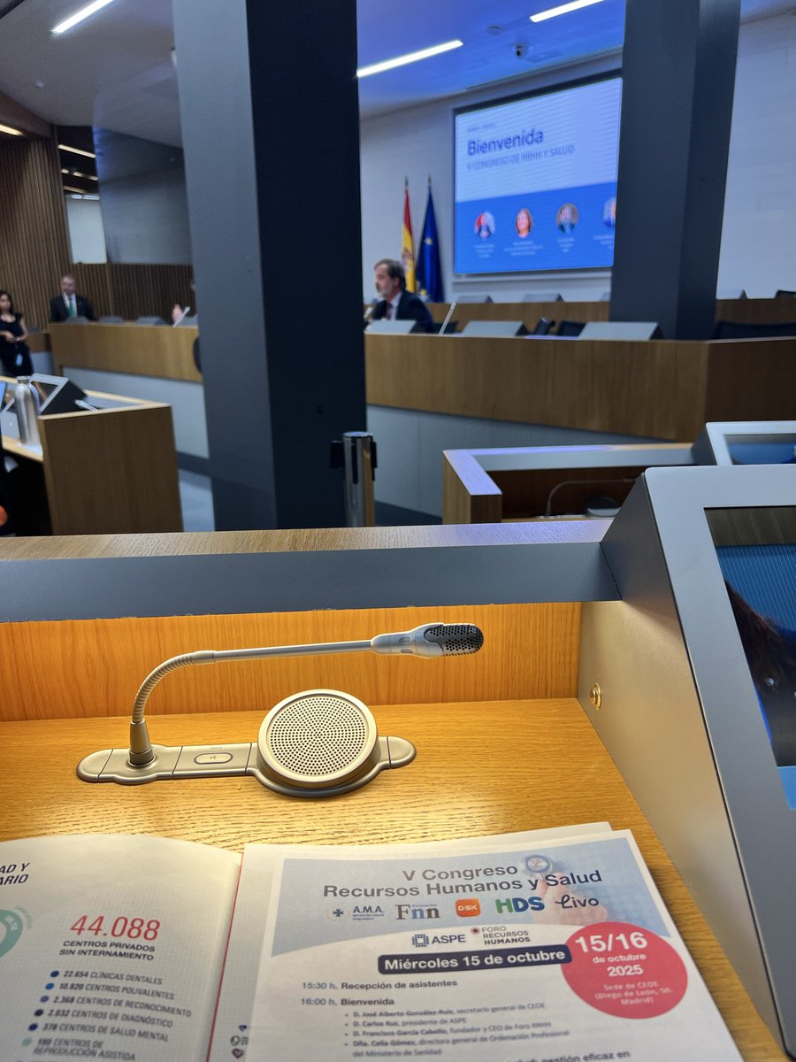 Comienza el V Congreso de Recursos Humanos y Salud organizado por <a href="/ASPEsanidad/">ASPE</a> en el que se va a analizar la gestión de personas, la innovación y el cuidado