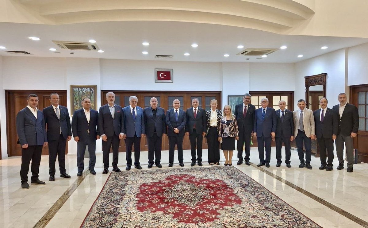 Türkiye, Azerbaycan ve KKTC Parlamentolararası Dostluk Gruplarına mensup Milletvekillerini Büyükelçilik konutunda ağırladık.