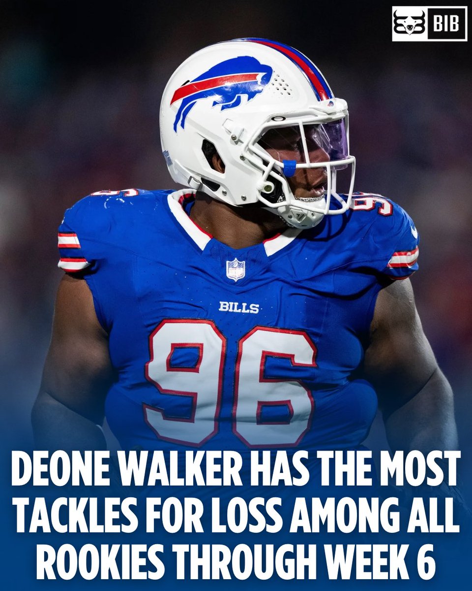 Rookie Deone Walker has been more than just a diamond in the rough…

Do we have a future star on our hands? 💎

#BuiltInBuffalo | #GoBills | #BillsMafia