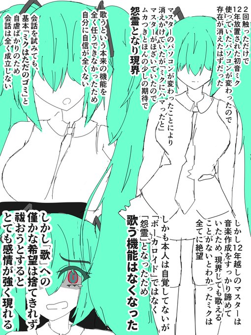 うちのミク設定まとめ 