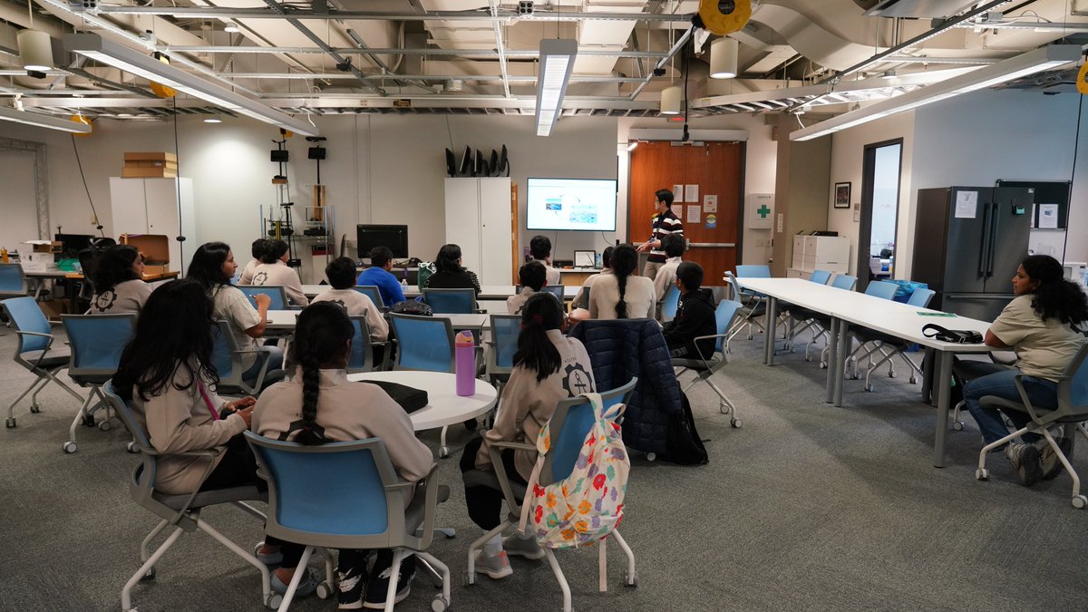 GRASPlab's tweet image. We hope the students from FTC Architects had a wonderful time at the GRASP Lab!
A BIG Thank you to our presenters for taking time out of their busy Fall Semester to showcase their work!!!

#GRASP #GRASPLab #GRASPTour #GRASPRobots