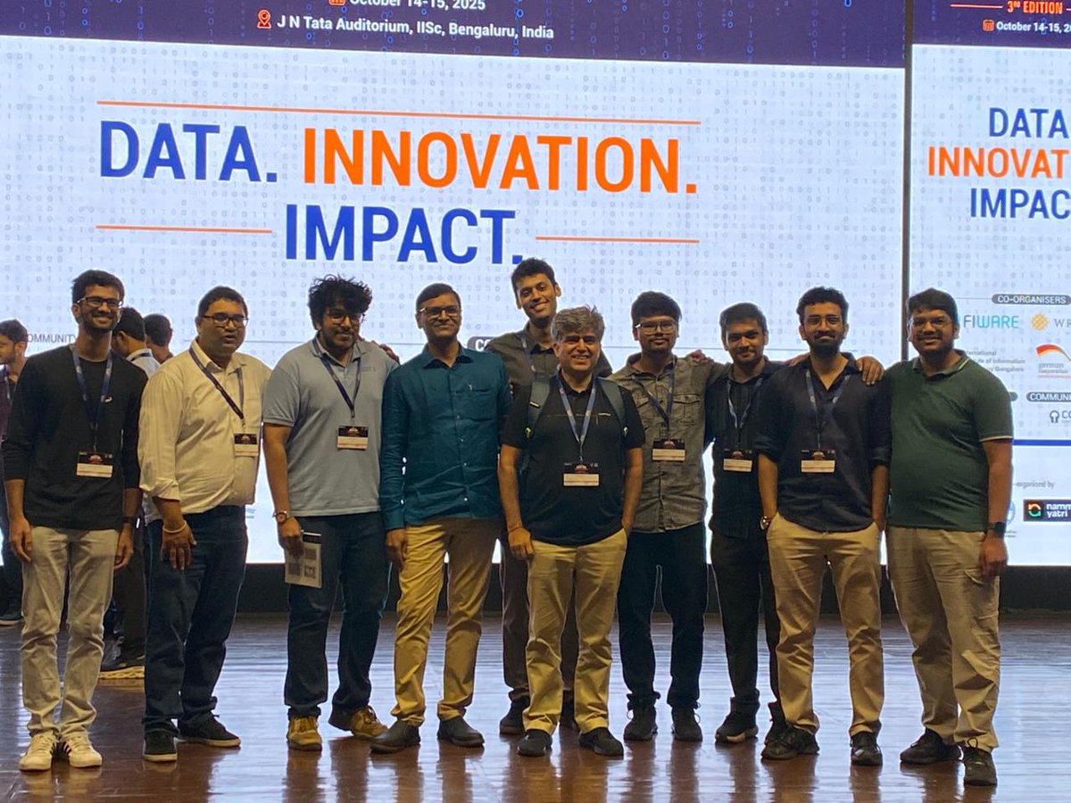 CDPG_IISc's tweet image. That’s a close to an inspiring journey at the 3rd Edition of the Symposium on Data for Public Good! 🎉
Over the past two days, we’ve witnessed powerful exchanges between policymakers, researchers, technologists, and innovators — all united by one shared purpose: advancing the…