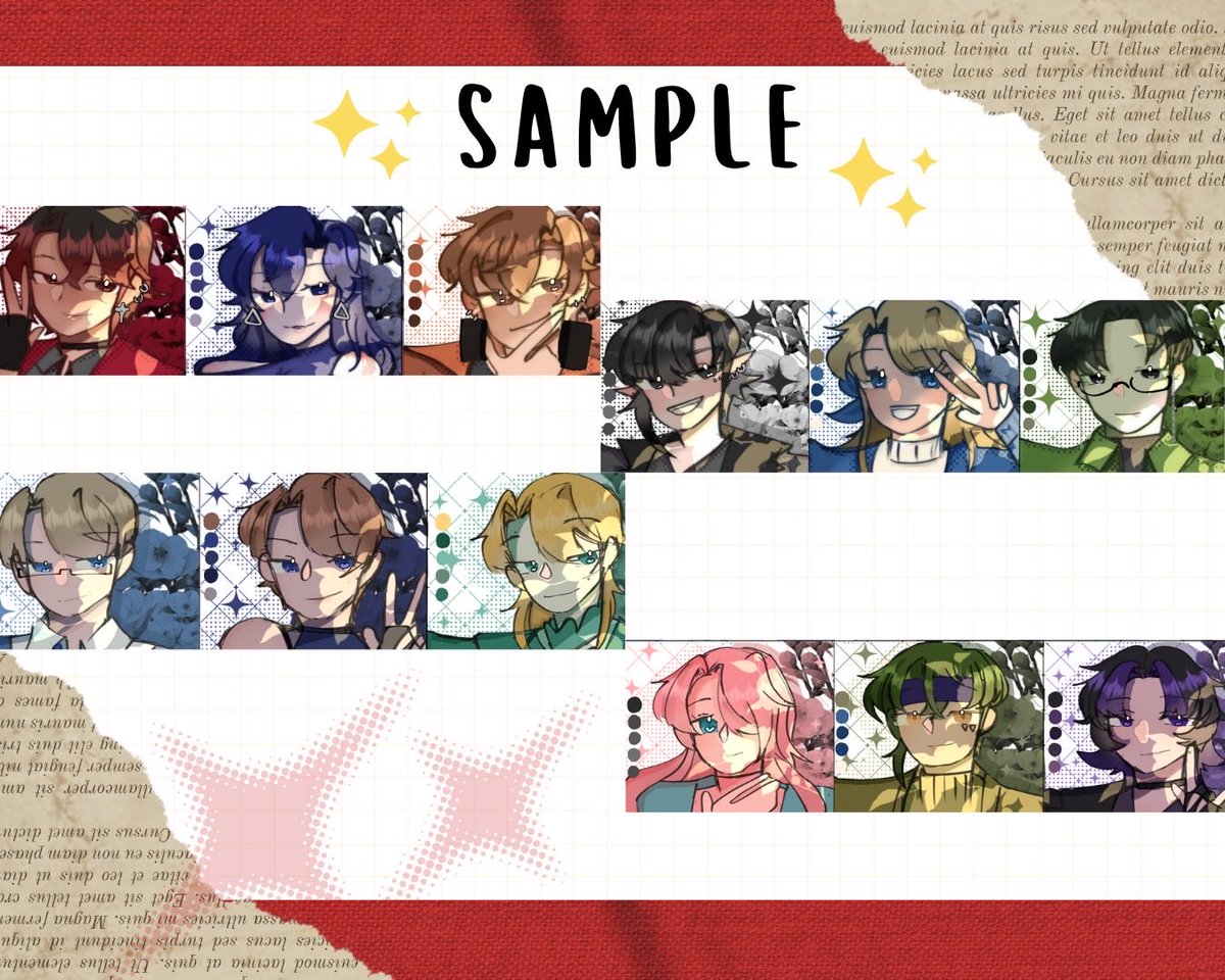 pirutetsu's tweet image. ✨🌹OPEN COMMISSIONS🌹✨
❤️+ 🔁 are very appreciated!
hi semua! aku sedang membuka commissions YCH, only for 5 slots! and it’s local only! 🇮🇩
DM me if you're interested or if you have any question~ &gt;_&lt;
🏷️
#opencommission #commissionopen #artidn #zonakaryaid #zonajajan