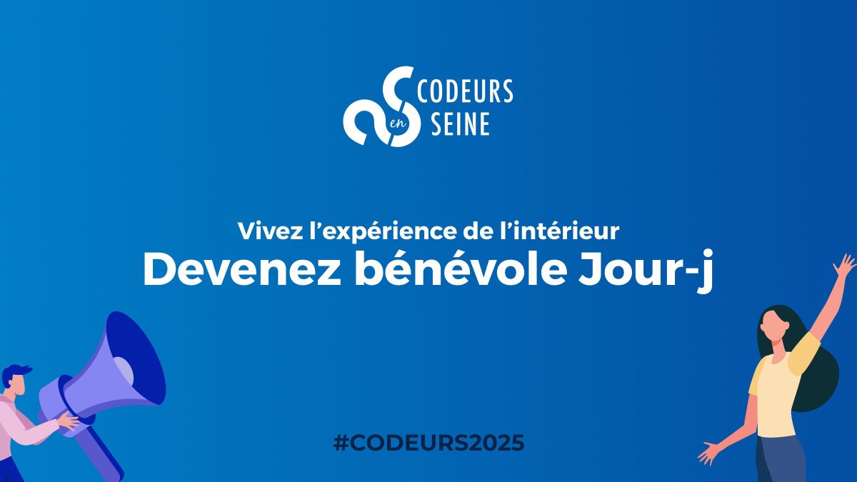 codeursenseine's tweet image. 🚨 Il ne reste qu’UNE seule place pour sponsoriser l'édition 2025 
Nous soutenir, c’est :
🤝 Valoriser la tech locale
🌍 Contribuer à un événement gratuit et accessible
💡 Gagner en visibilité auprès de l'ecosystème
📩 Contactez-nous : sponsors@codeursenseine.com
