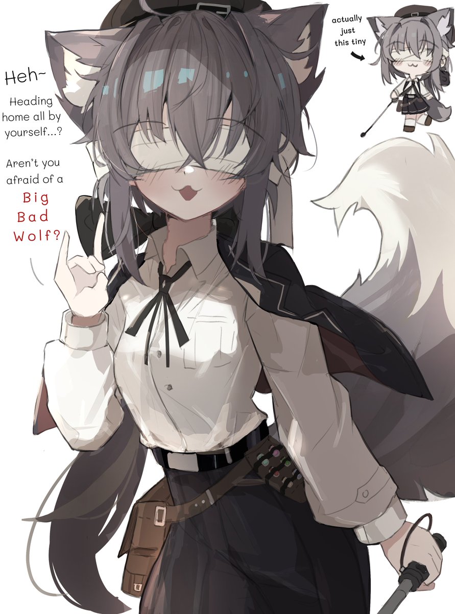 Qliphoth14_Lib's tweet image. Chroma, the Bad Wolf