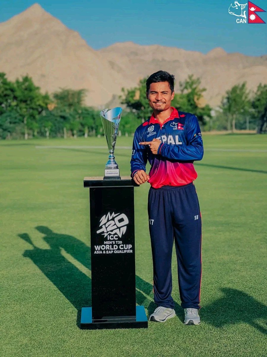 Keep chasing your dream. Well done, Rohit Paudel. Well done, Nepal 👏