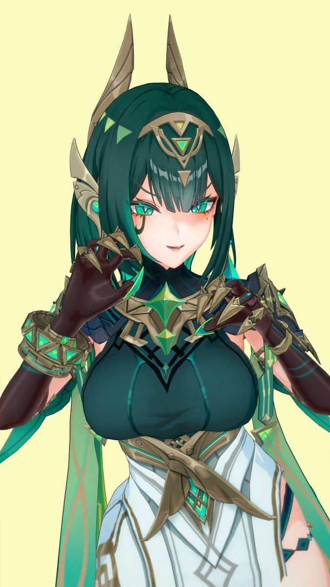🐱💚

#GenshinImpact #原神 #ネフェル #コイカツ #KoikatsuParty #Koikatsu