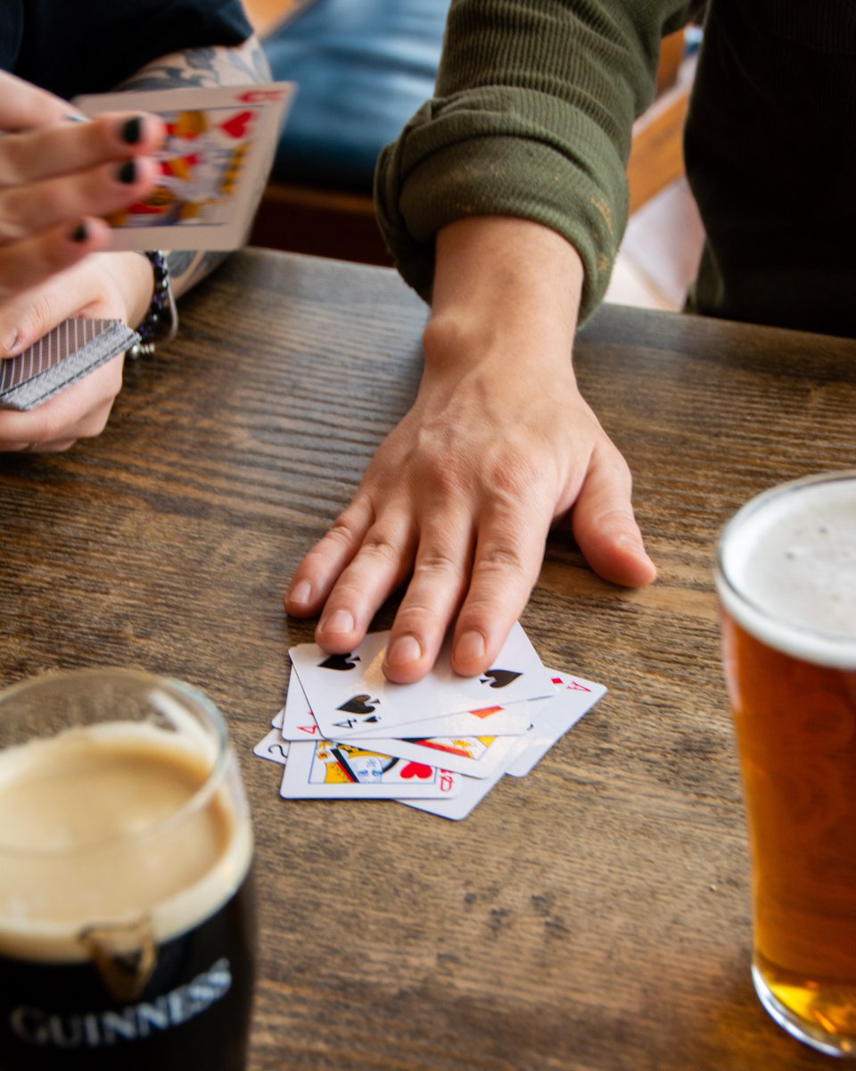 Jokers at the table… not just in the deck 🃏

We’ve stocked up on games and cards - loser’s getting the next round!