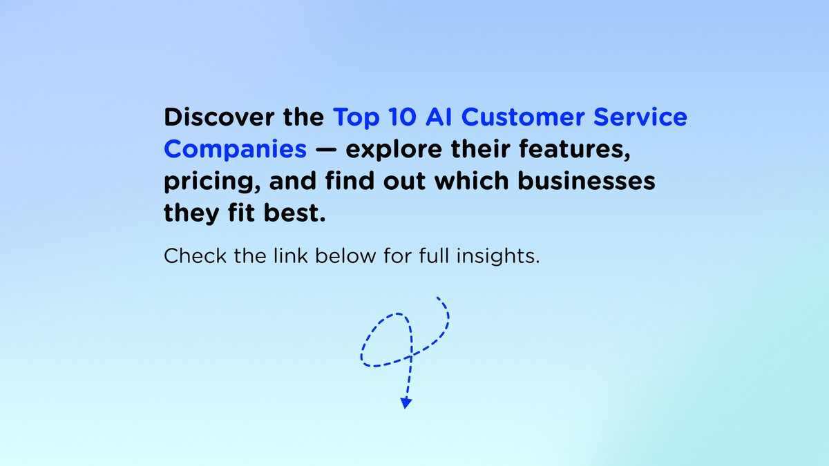 SupportYourApp's tweet image. When it comes to finding the right #AI partner for your #customer service, the choice can be overwhelming 😱
Our Chief Integration Officer, Nick, has researched the Top 10 AI Customer Service Companies of 2025 and shared key insights in a new article → supportyourapp.com/blog/top-10-ai…