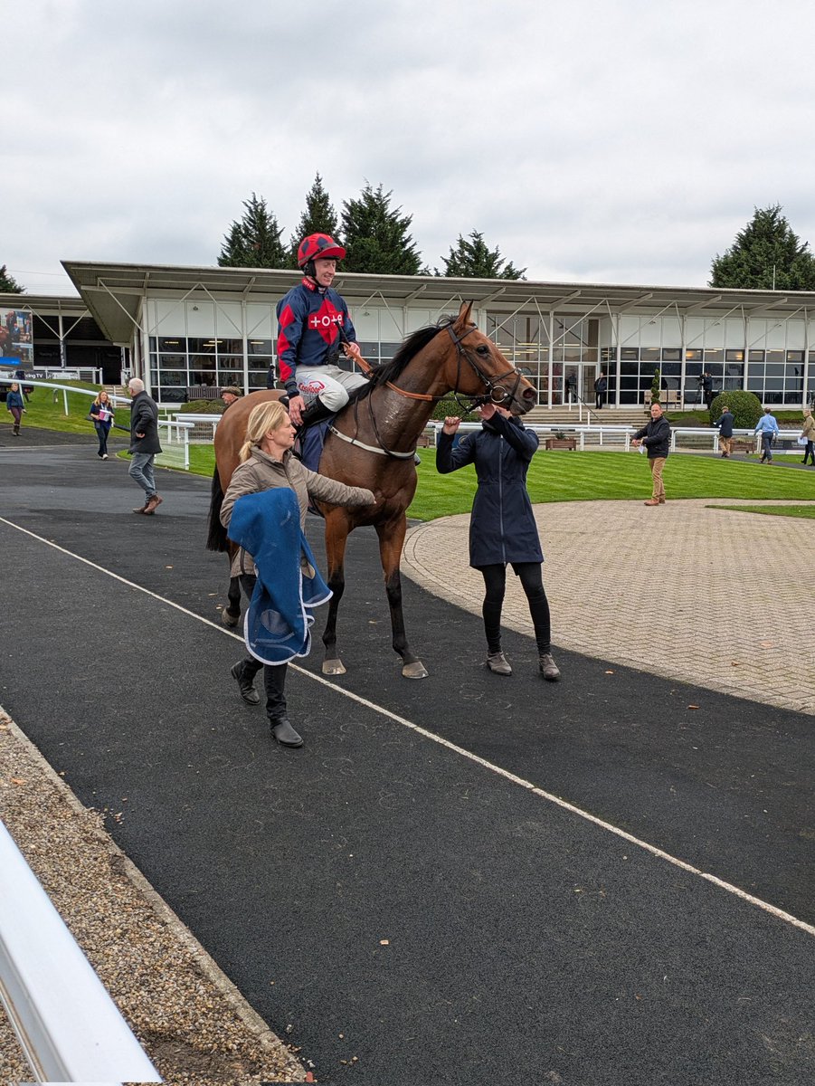 Max Of Stars (Danny McMenamin) shows what a game mare she is again, winning the 2m Handicap Hurdle at Wetherby 🏇🏻