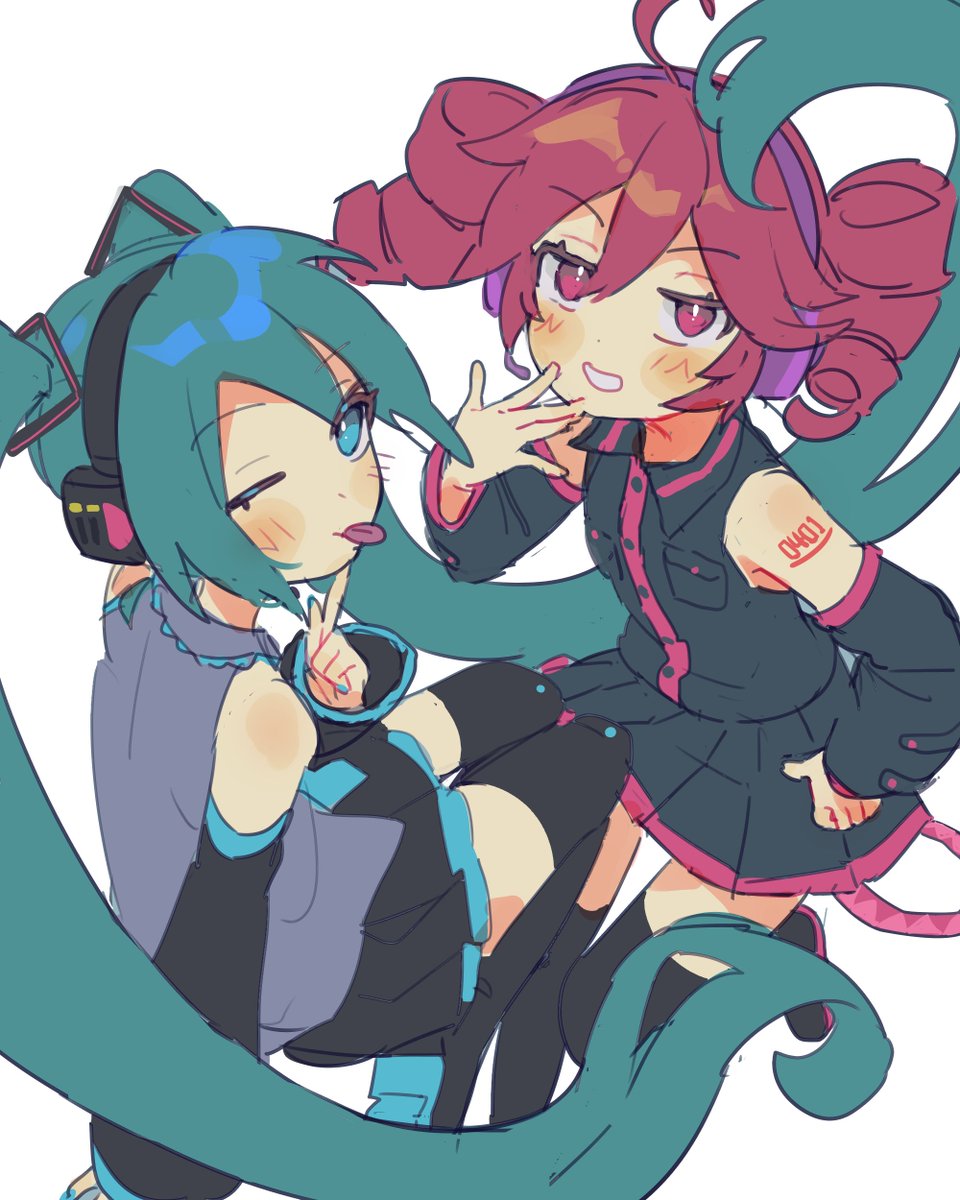 ミク＆テト

#初音ミク #重音テト