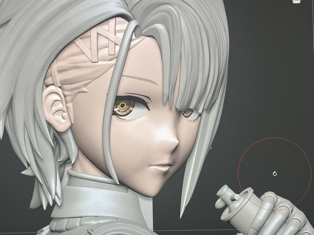 良い感じにこっち向けれた