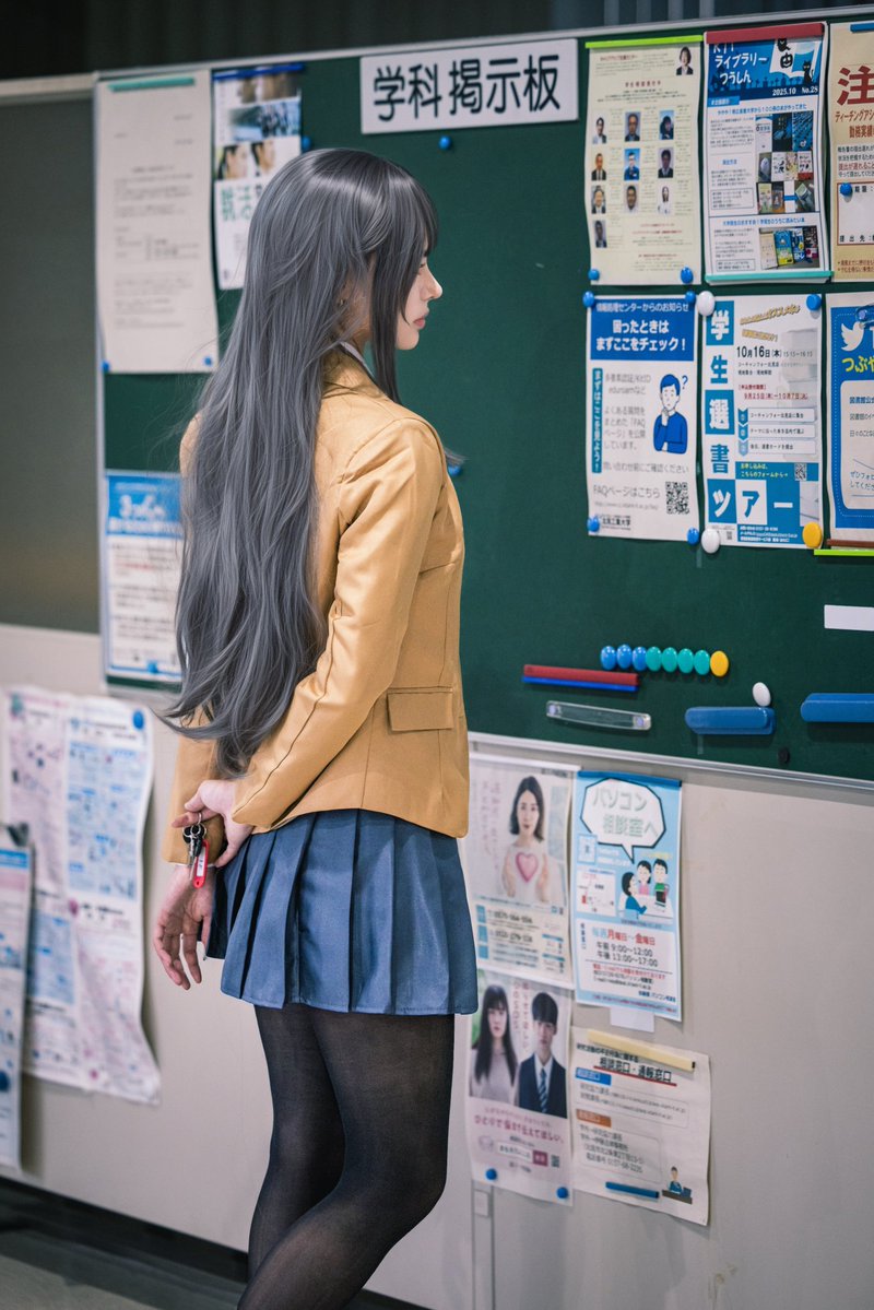 liko_ta's tweet image. #桜島麻衣 #사쿠라지마마이 #sakurazimamai
#青春ブタ野郎シリーズ #청춘돼지시리즈
다니구 잇는 학교 잠입해서 찍은,,