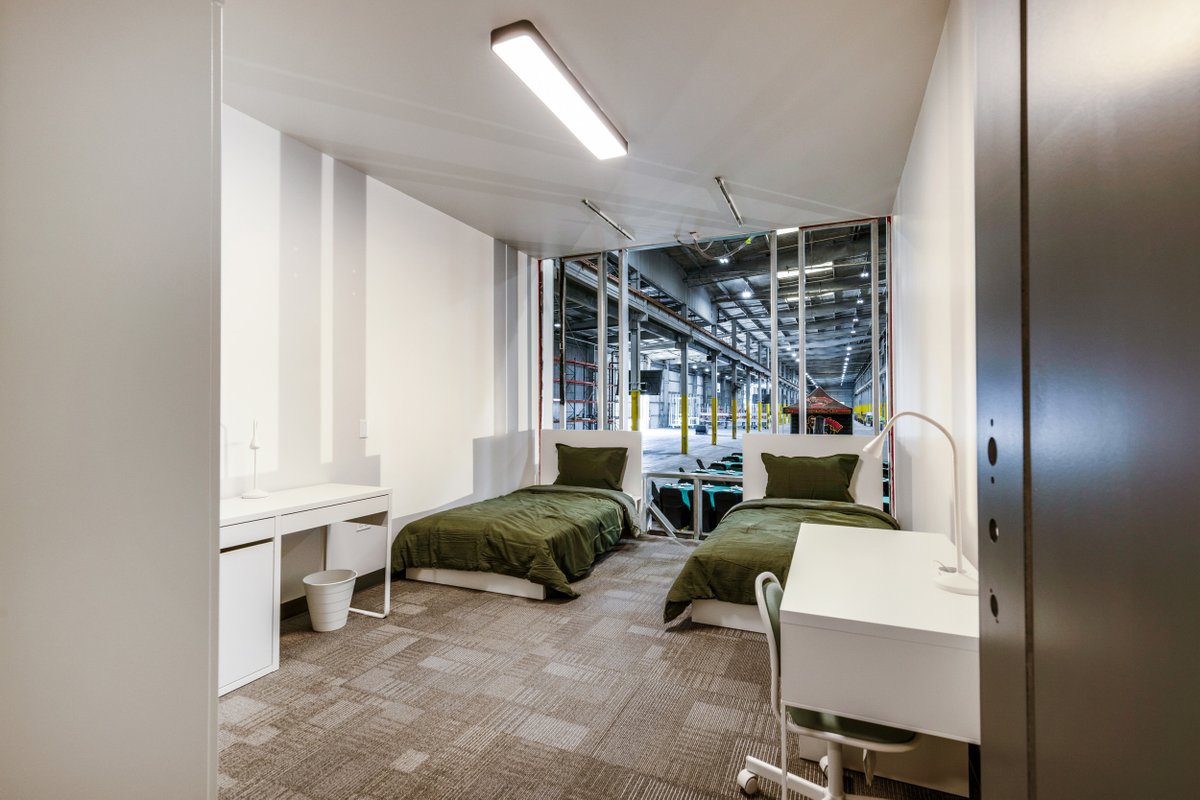 FSModular's tweet image. Student housing just got a glow-up. ⭐
At @CalPoly San Luis Obispo, we’re delivering the largest modular housing project in the U.S. - built off-site in our LA factory. Our all-steel system drives speed and sustainability, showing how modular can meet urgent housing needs.