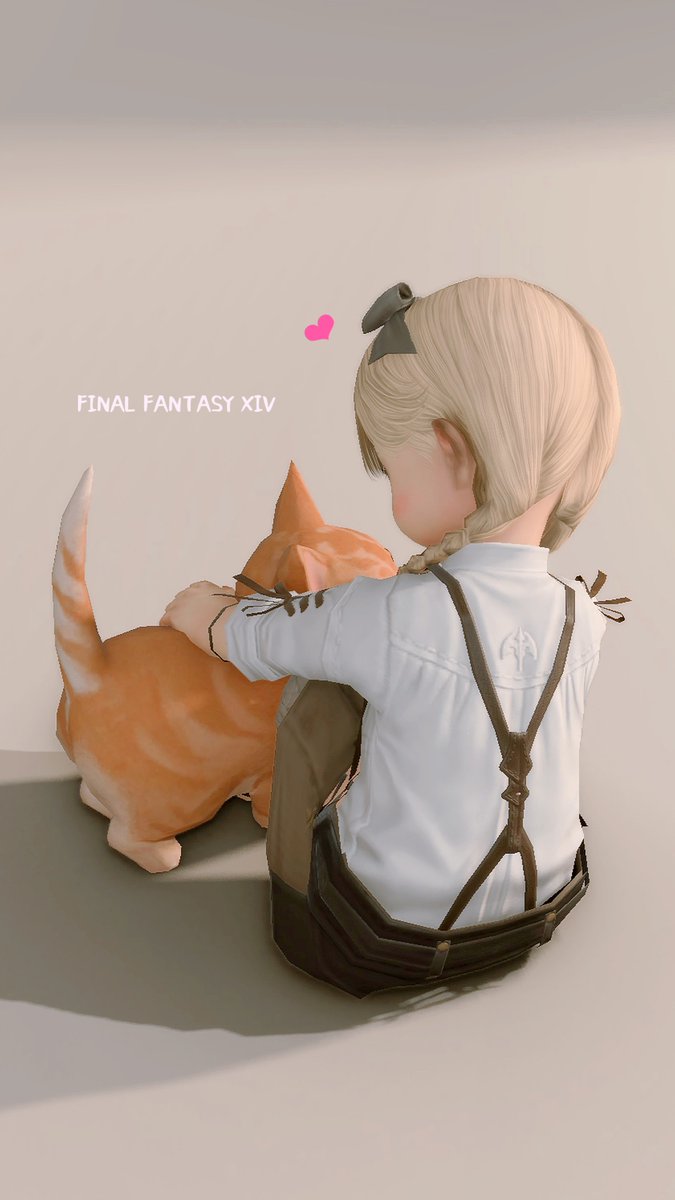 なでなで🐱

#おはララ┊ #FF14 ┊ #ララフェル