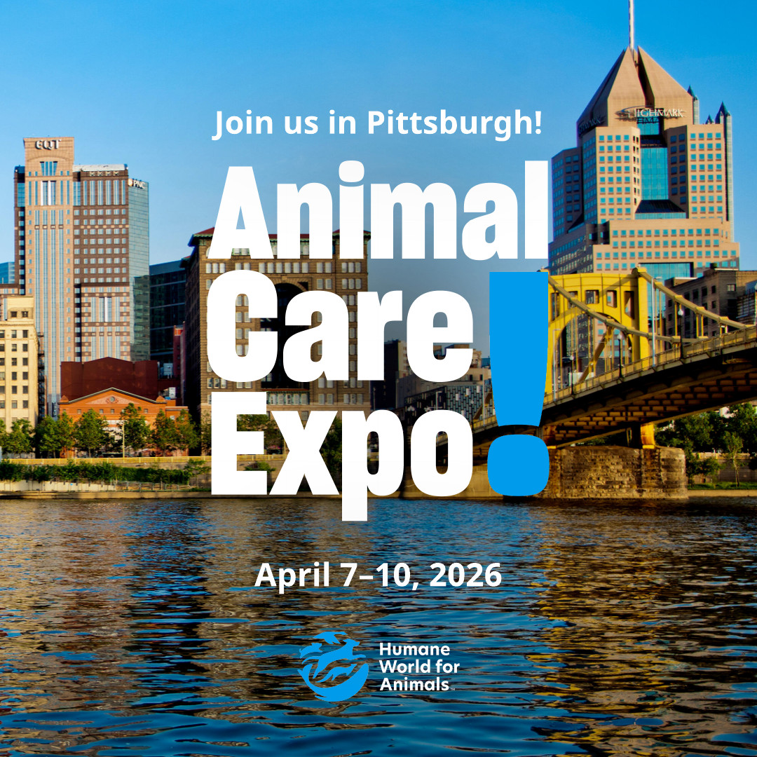 Registration for Expo 2026 is officially open! 🎉

We can't wait to welcome you to Pittsburgh on April 7-10 for #AnimalCareExpo 2026. Held at the David L. Lawrence Convention Center in the city's vibrant downtown district, this is an event you won't want to miss! Educational