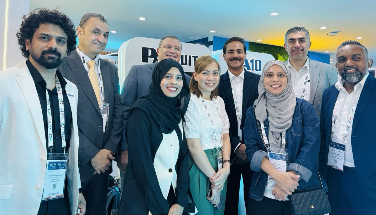 PanduitEMEA's tweet image. What defines the future of power distribution? At GITEX 2025, our team has been showcasing smarter, safer infrastructure and sharing FMPS insights in an Ingram Micro podcast.
Two days remain. Visit us at Dubai World Trade Center, Hall 1, Stand A40.
#Gitex2025 #FMPS #UAE