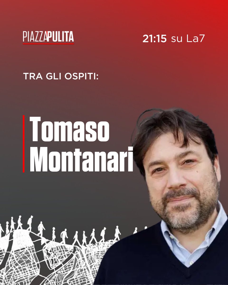 PiazzapulitaLA7's tweet image. Stasera a #Piazzapulita il rettore dell’Università per Stranieri di Siena Tomaso Montanari

21.15, La7

@tomasomontanari