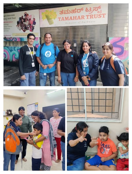 LifeAtNetApp's tweet image. The @NetApp Bangalore CSR team visited Tamahar Trust, spending time with children &amp;amp; adults with learning disabilities. The experience was a moving reminder that real impact is made through empathy, inclusion &amp;amp; human connection.

#NetApp #LifeAtNetApp #WhyNetApp #NetAppCares