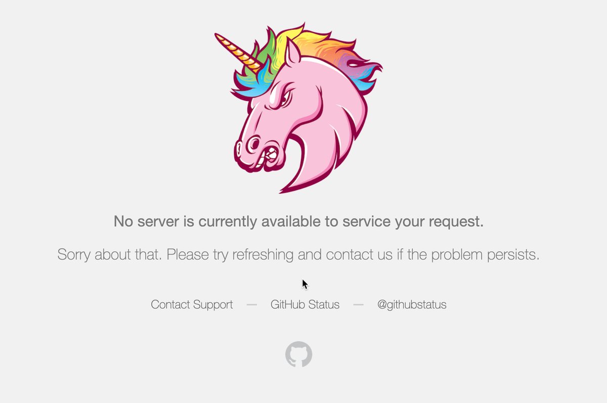 Hacksore's tweet image. goes to look up some source code and @github is down