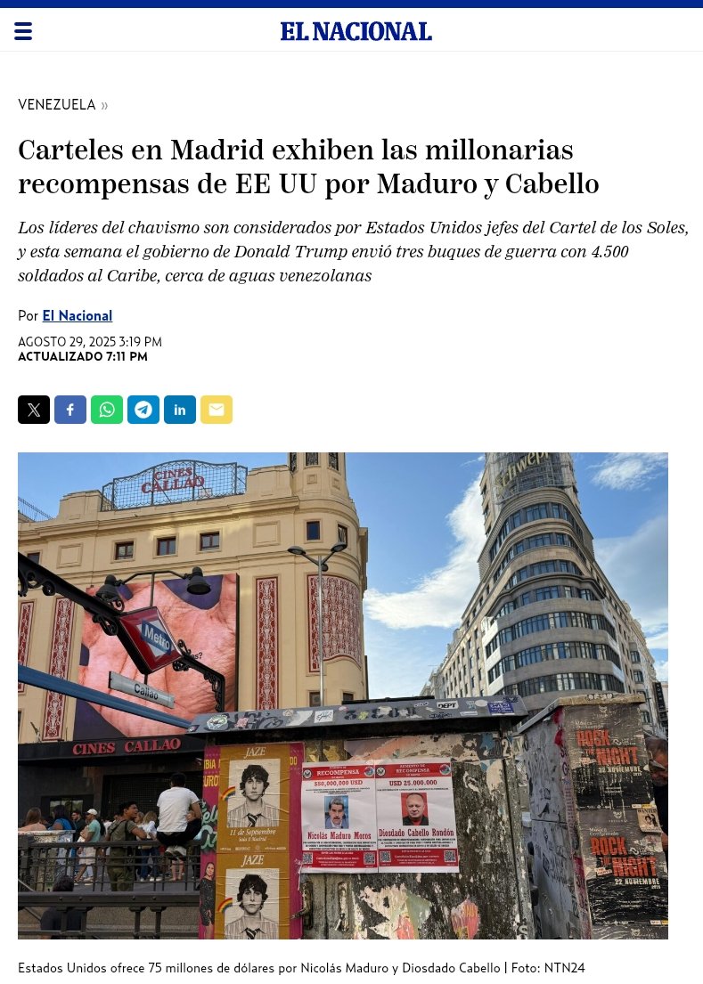 ratonpc's tweet image. Por qué crees que aparecieron cárteles de los más buscados del cártel de los soles en MADRID.

Todo está conectado.

youtu.be/nOzBPKVZMEA?si…