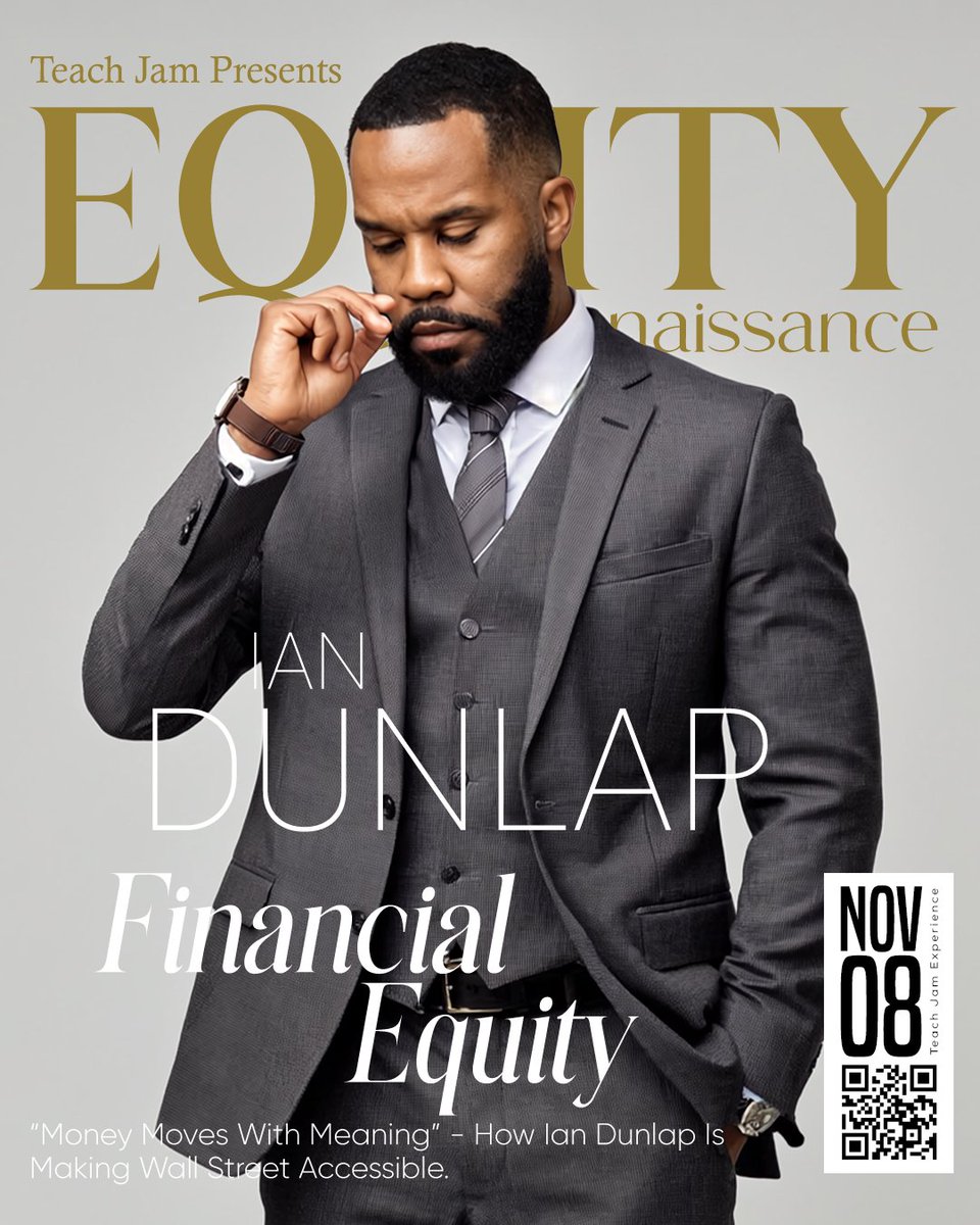 TeachJamConf's tweet photo. We’re thrilled to announce Ian Dunlap — The Master Investor — as a keynote speaker at Teach Jam: The Equity Renaissance. https://t.co/94URLj1Nu6