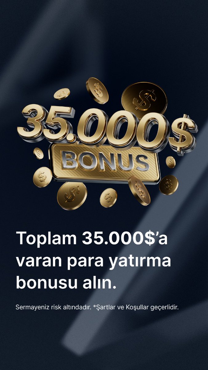 ForexGunlukler's tweet image. Yanlış Görmüyorsunuz.

Tam 35.000 dolar bonus.

Haydi sen de fırsatı değerlendirmek.

affs.click/LRVfE

#altın #ALTIN #hisse #bist100 #BTCUSDT #Ethereum #XRP