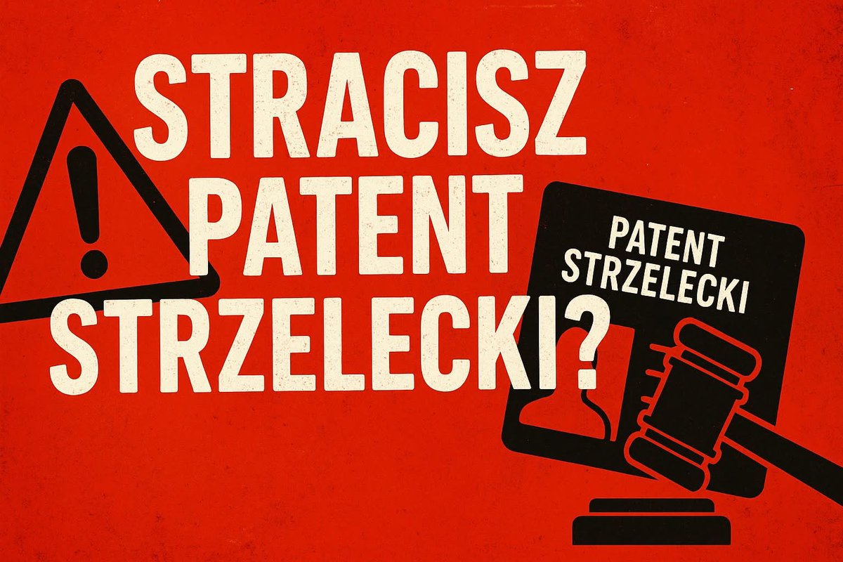 mwilkos's tweet image. Dzisiaj wyszło na jaw, że zarząd #PZSS po cichu zmienił regulamin patentu strzeleckiego 26 września. Nowy regulamin wprowadza automatyczne wygaśnięcie patentu jeśli zawodnik nie ma ważnej licencji. Do tej pory patent był bezterminowy. Więcej informacji: braterstwo.eu/tforum/t/18786…