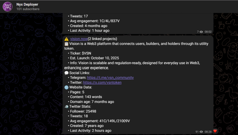 Nyx Cipher tweet media
