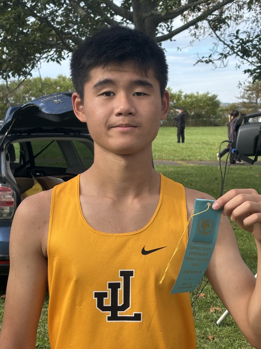 Stanley Jiang takes 8th place overall in the SCC freshman championships!!! Great job!!! ⁦<a href="/JLHSAthletics/">Jonathan Law Athletics</a>⁩ ⁦<a href="/jlawadvocate/">The Advocate</a>⁩