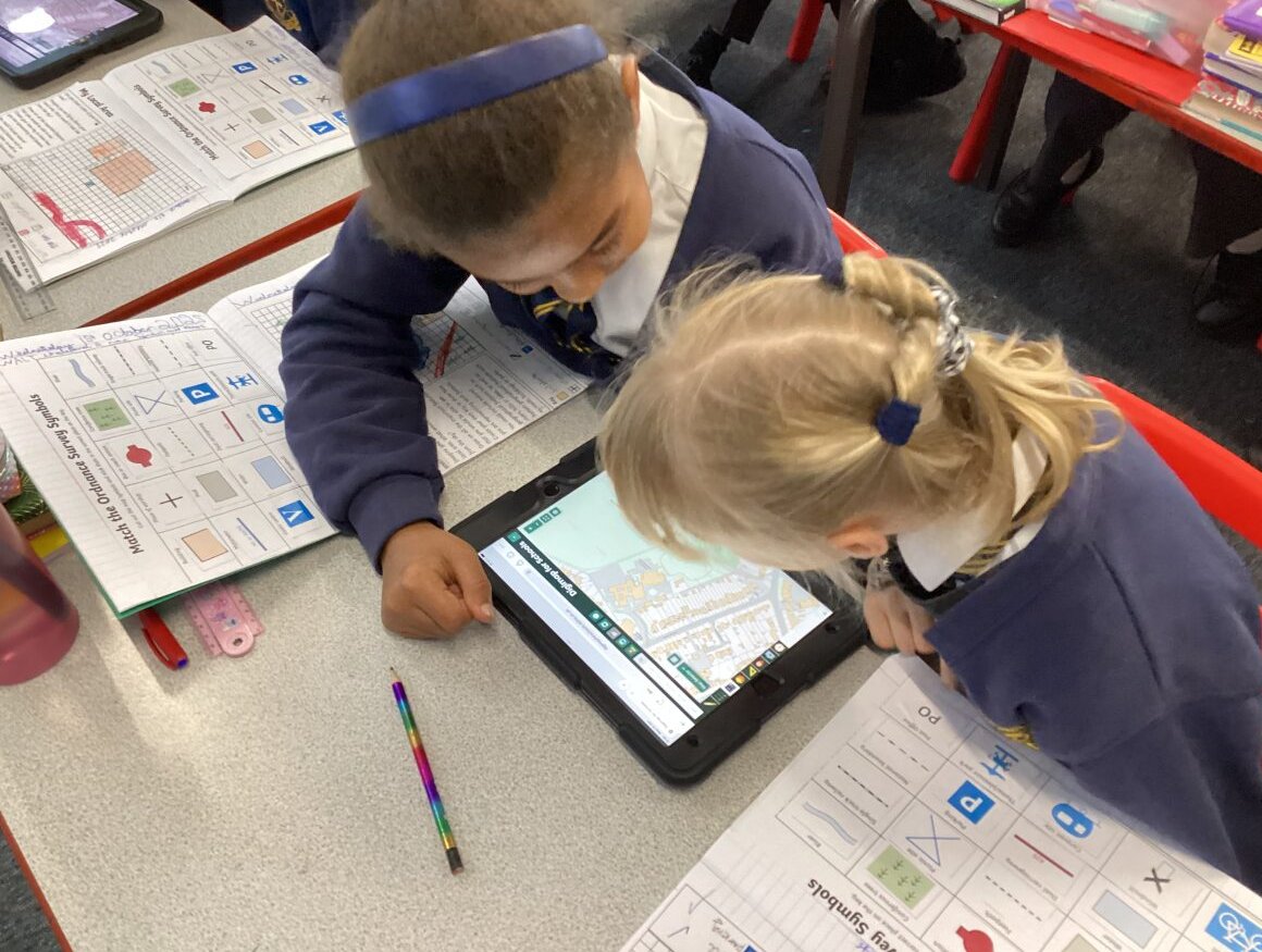 StDomSavioRC's tweet image. Year 4 have been using Digimaps to study their local area and find changes over time in their Geography lesson. @Digimap4Schools @PKCKST