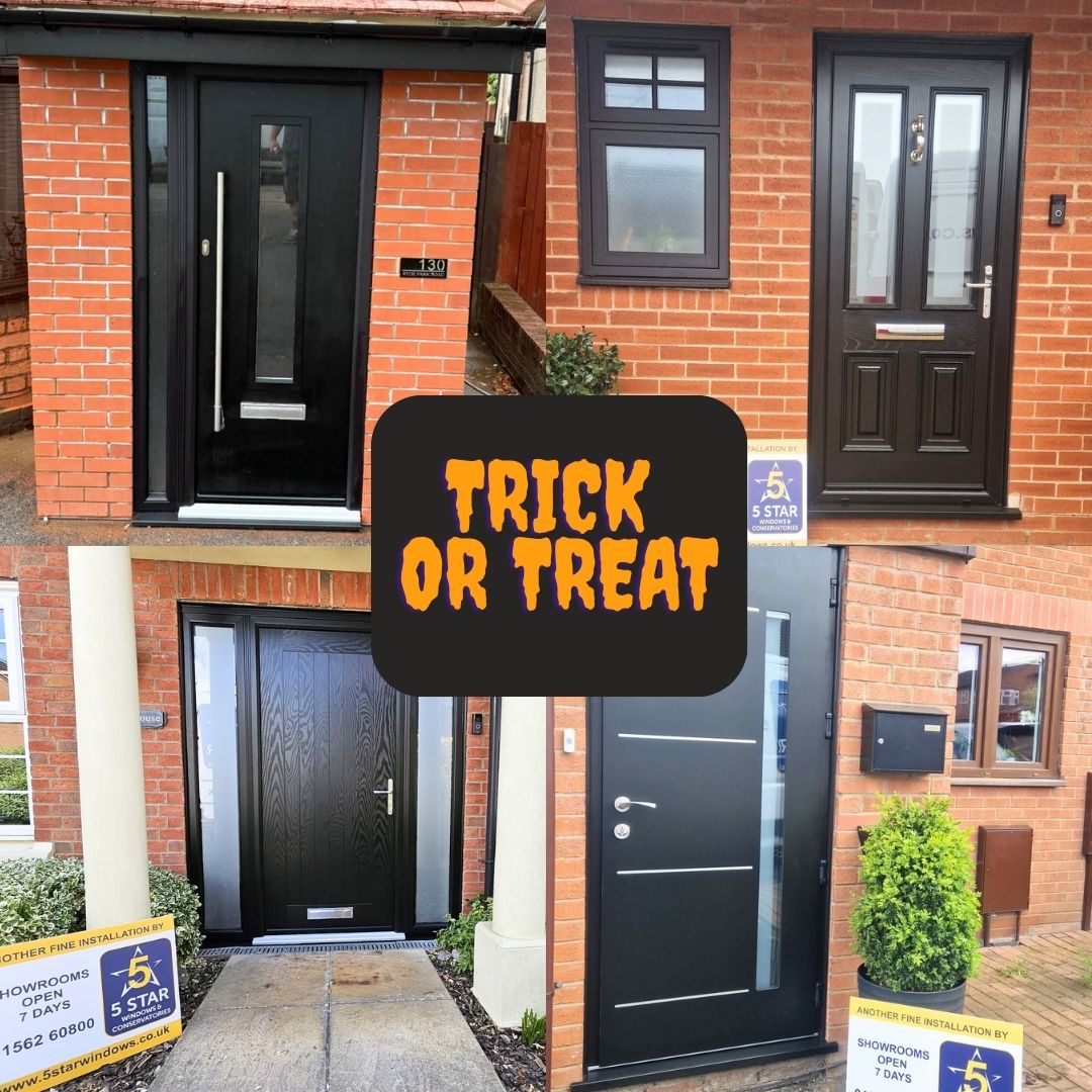 Happy Halloween from the 5 Star Team! 

I wonder how many trick-or-treaters will be knocking on a 5 Star door this evening?

Have a frightfully fun and safe Halloween, everyone! 

5starwindows.co.uk/doors/

#hallowen #trickortreat #frontdoors