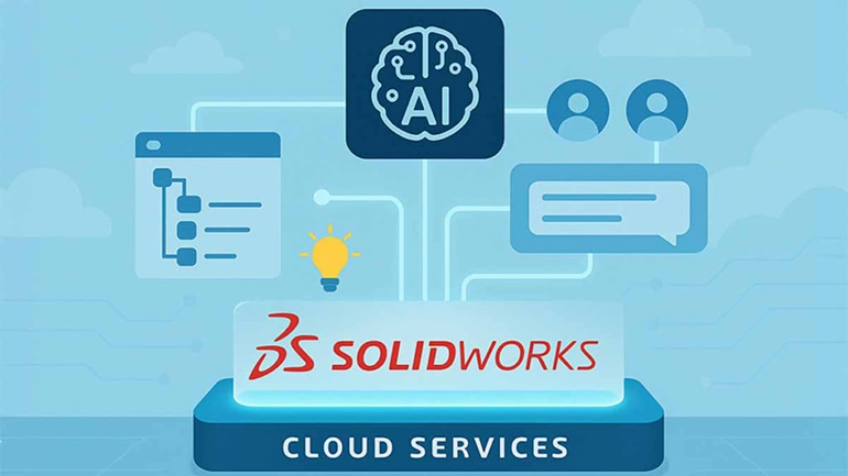 ControlEngTips's tweet image. Design assistants in SOLIDWORKS? AI that helps you with constraints, drafts, variant exploration? The article dives into what’s available now. controleng.com/whats-here-tod…