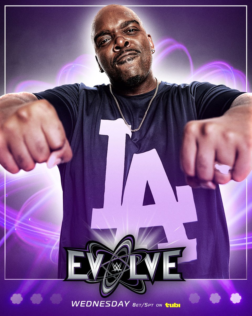 TONIGHT! I’m pulling up to @evolvewwe to watch some PRO WRESTLING…I might even jump in😳 

Watch on @tubi at 8pm EST. 2DAMAX‼️

#wwe #wweevolve #tubi