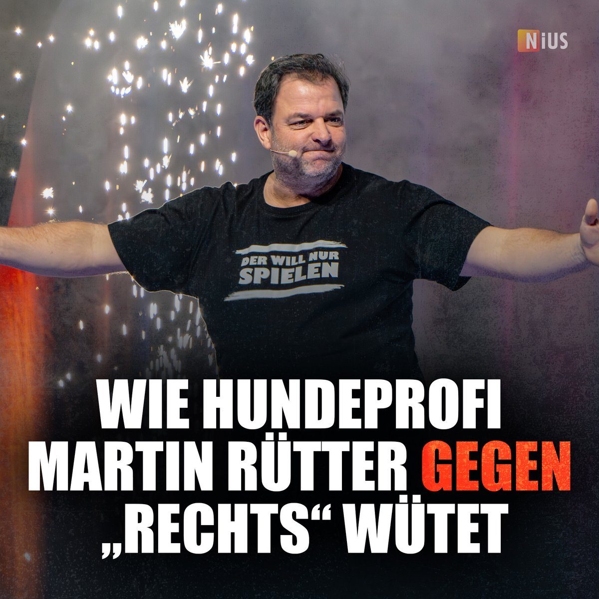 Martin Rütter begeistert Millionen Fernsehzuschauer als VOX-Hundeprofi und entzückt seine 546.000 Instagram-Follower mit Tipps zur Hundeerziehung und Appellen zum Tierschutz. nius.de/kommentar/news…