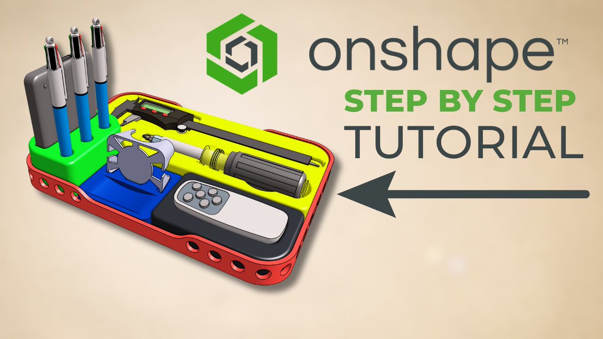TooTallToby's tweet image. Here&apos;s a fun Onshape assembly tutorial on TOP DOWN design!

youtube.com/watch?v=09qcNW…

#onshape #assembly #tutorial #toby #in #context #top #down