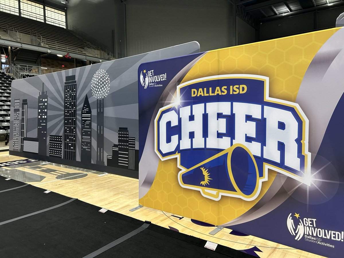 Antoninoe9L's tweet image. DallasISD Student Activities is ready to welcome 16 HS Cheer teams today for HS Cheer Showdown at Ellis Davis Fieldhouse!  GO CHEER! #EnjoytheExperience #DISDStudentActivities