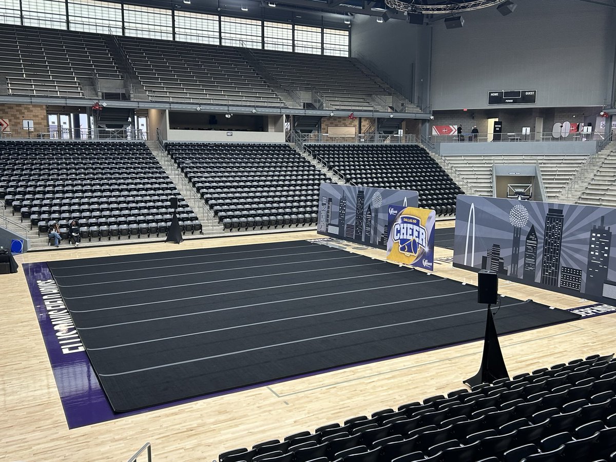 Antoninoe9L's tweet image. DallasISD Student Activities is ready to welcome 16 HS Cheer teams today for HS Cheer Showdown at Ellis Davis Fieldhouse!  GO CHEER! #EnjoytheExperience #DISDStudentActivities