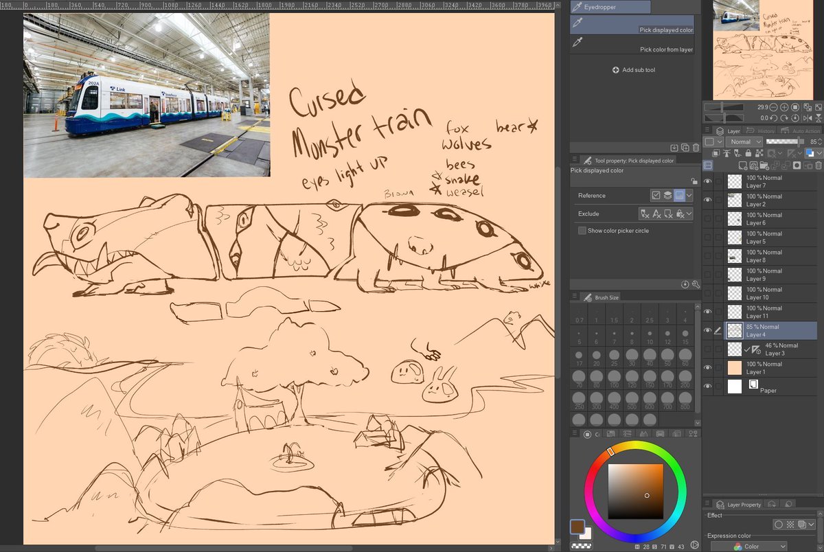 first concept draft of beast train; a trio of lovers were so recklessly selfish they were cursed to serve a selfless role of forever transporting the townsfolk around the land
| #art | #originalcharacter | #conceptart |