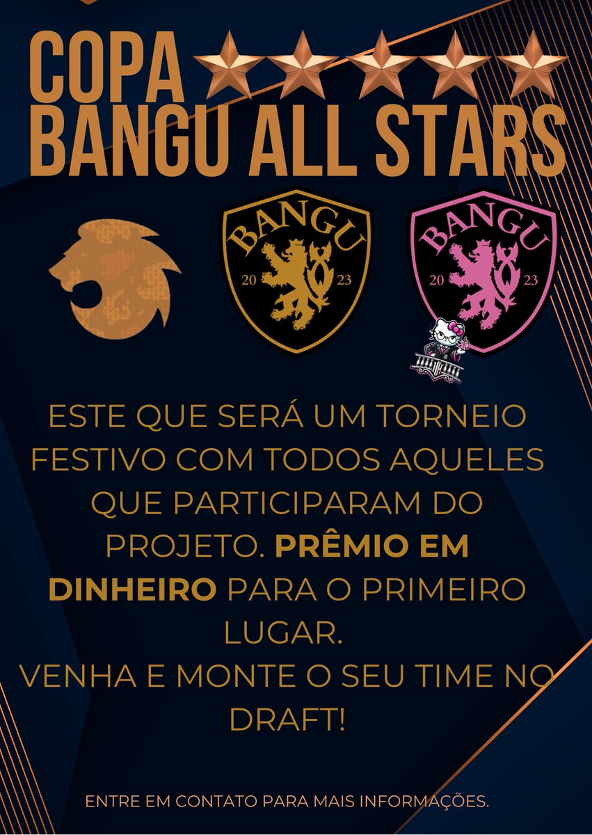 A maior copa do T3 está chegando.