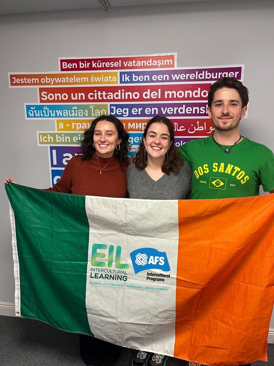 EILIreland's tweet image. Delighted to welcome Danish AFS’ers Laura &amp;amp; Jonatan to our office! 🇩🇰 Sarah met them at VSS in Izmir this summer. Laura’s doing Erasmus in UCC, and Jonatan was visiting, great to reconnect with our global AFS family! 🌍💚 #AFS #AFSDenmark #InterculturalExchange #GlobalCitizenship