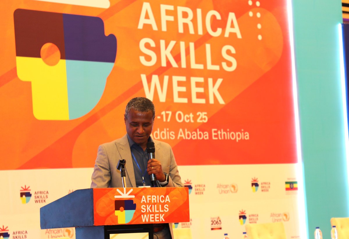AddisIlo's tweet photo. As #ASW2025 continues, @ILO experts are leading sessions on:
👉#TVET financing with #RAFPRO
👉#SkillsIntelligence to bridge labour market gaps
👉#YESAfrica for youth employment in the digital age
Together, we’re shaping inclusive, future-ready skills systems across Africa https://t.co/KsycLYu9SL
