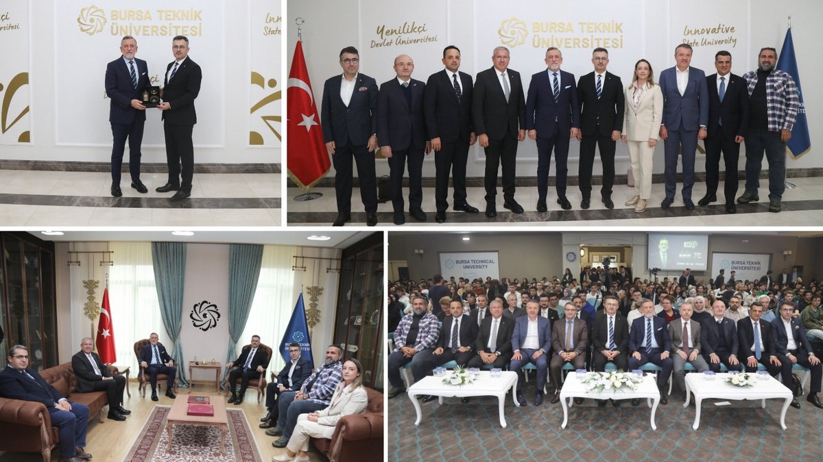 #BTÜKonuşmaları 5. sezon 43. bölümünde BTSO Başkanı İbrahim Burkay'ı ağırladık. 

Öğrencilerin yoğun ilgi gösterdiği programda Burkay, "Üretim kabiliyeti, girişimci ve yenilikçi vizyonuyla Bursa gibi bir şehirde, BTÜ gibi bir üniversitede başarmamak için hiçbir neden yok." dedi.