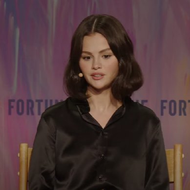 Selena Gomez at Fortune Most Powerful Women Summit.