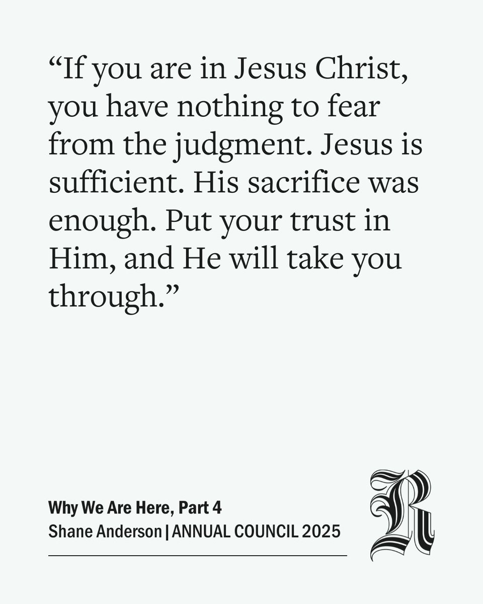 AdventistReview's tweet photo. Shane Anderson on the First Angel’s Message: it's the good news of Jesus delivered with urgency.  

#ThreeAngels #Revelation14 #GCAC2025 https://t.co/tnzJMECAu0